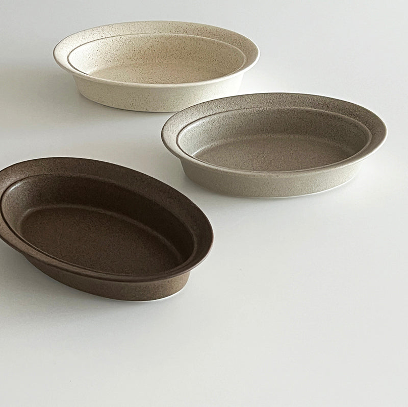 eaR'tH Oval Deep Plate