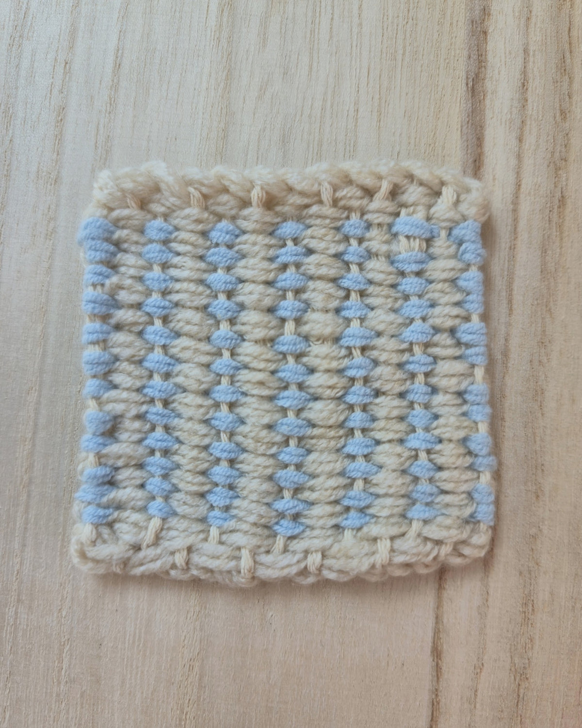 Handwoven coasters / S