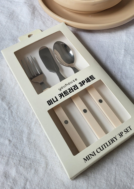 Ivory Mini Cutlery Set