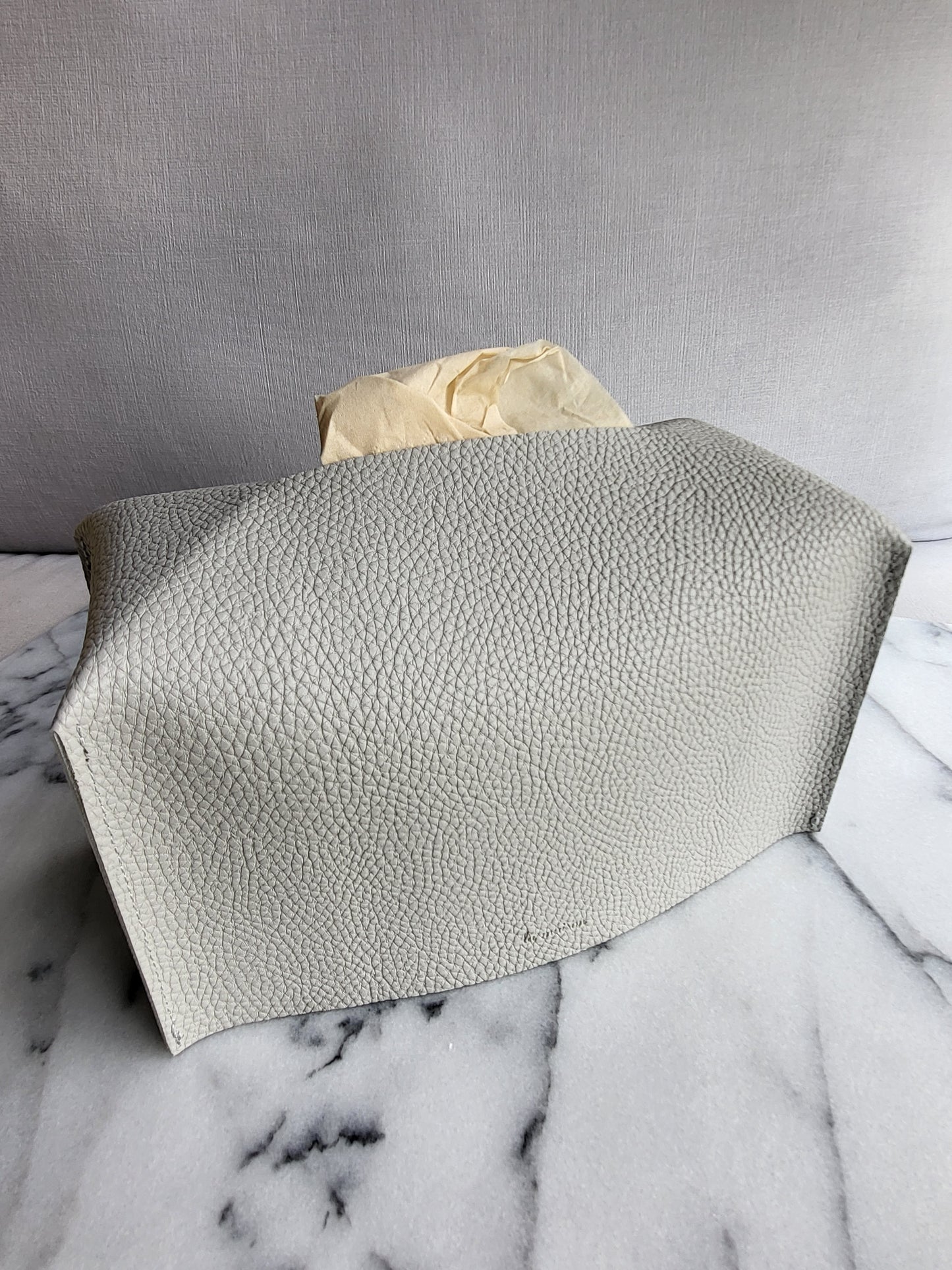 Leather Tissue Box Cover