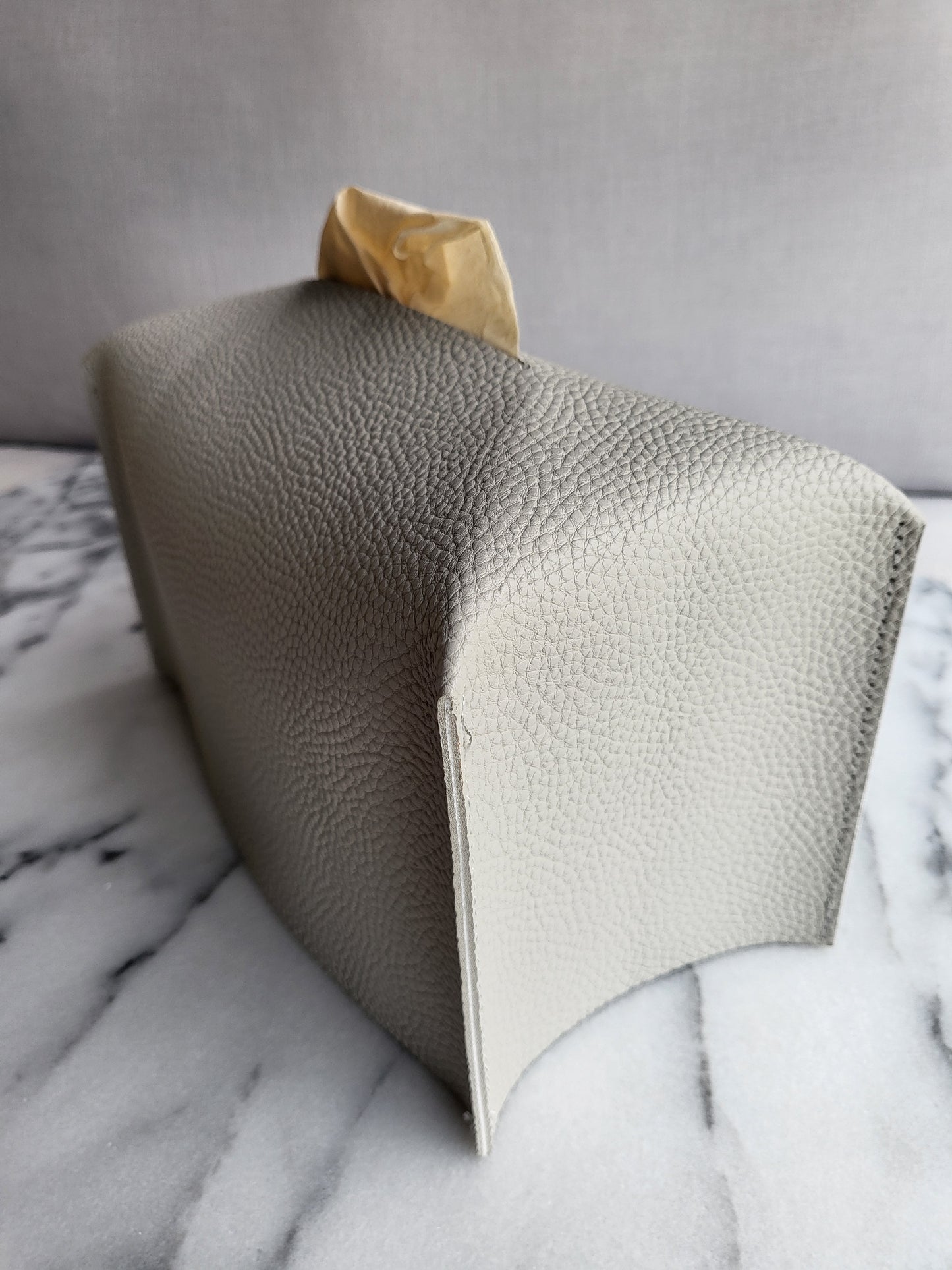 Leather Tissue Box Cover