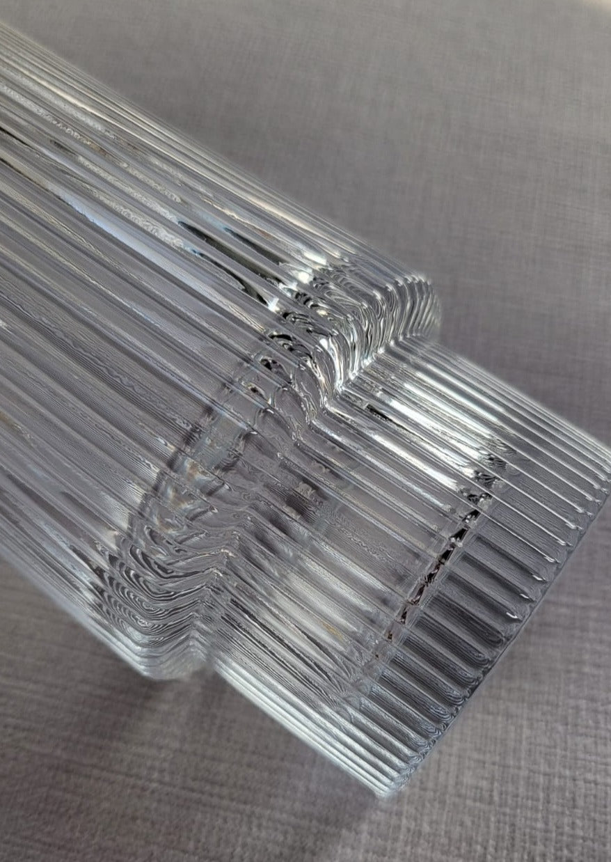 Fluted Drinking Glass