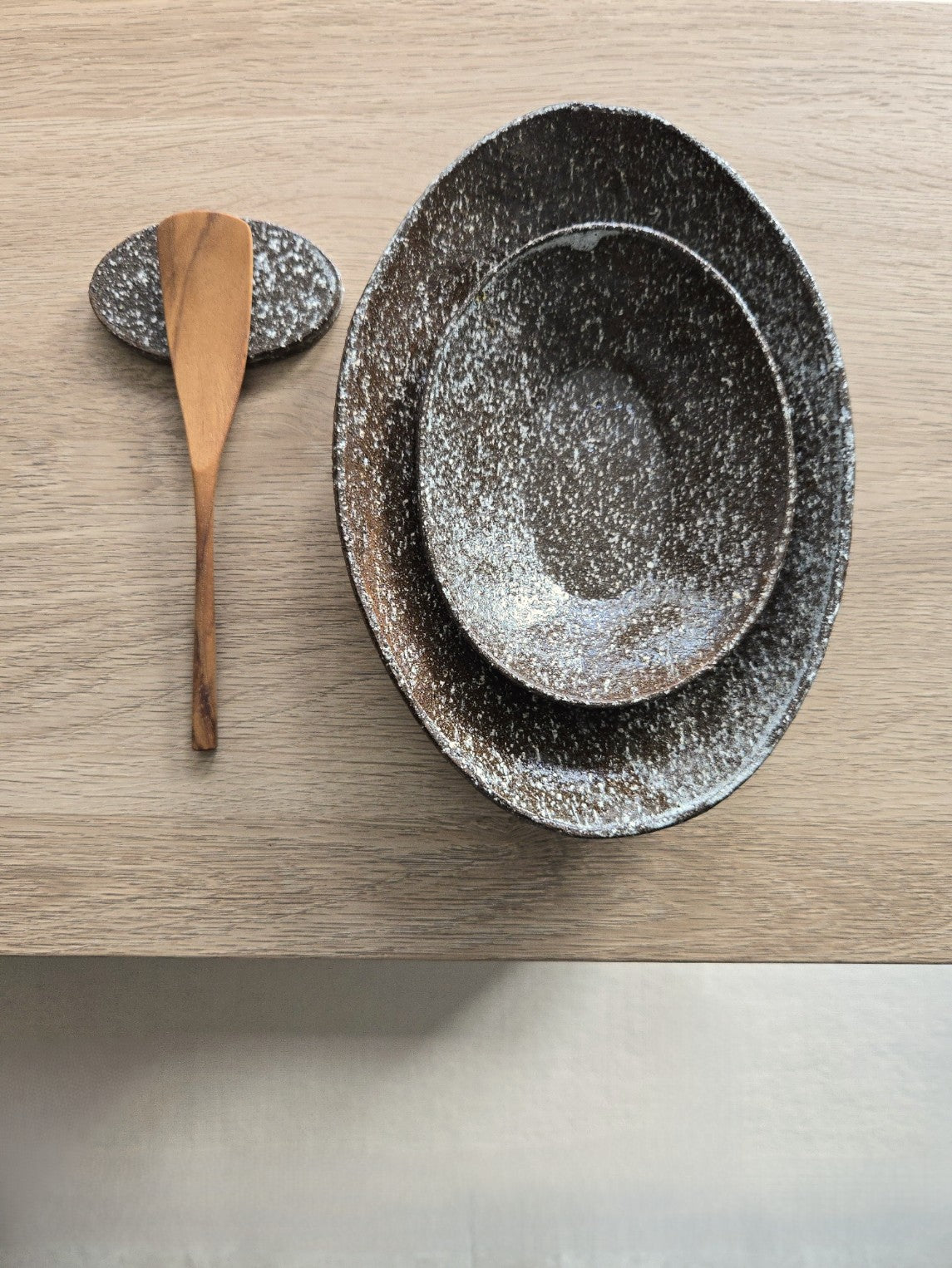 Oval Deep Plate / M