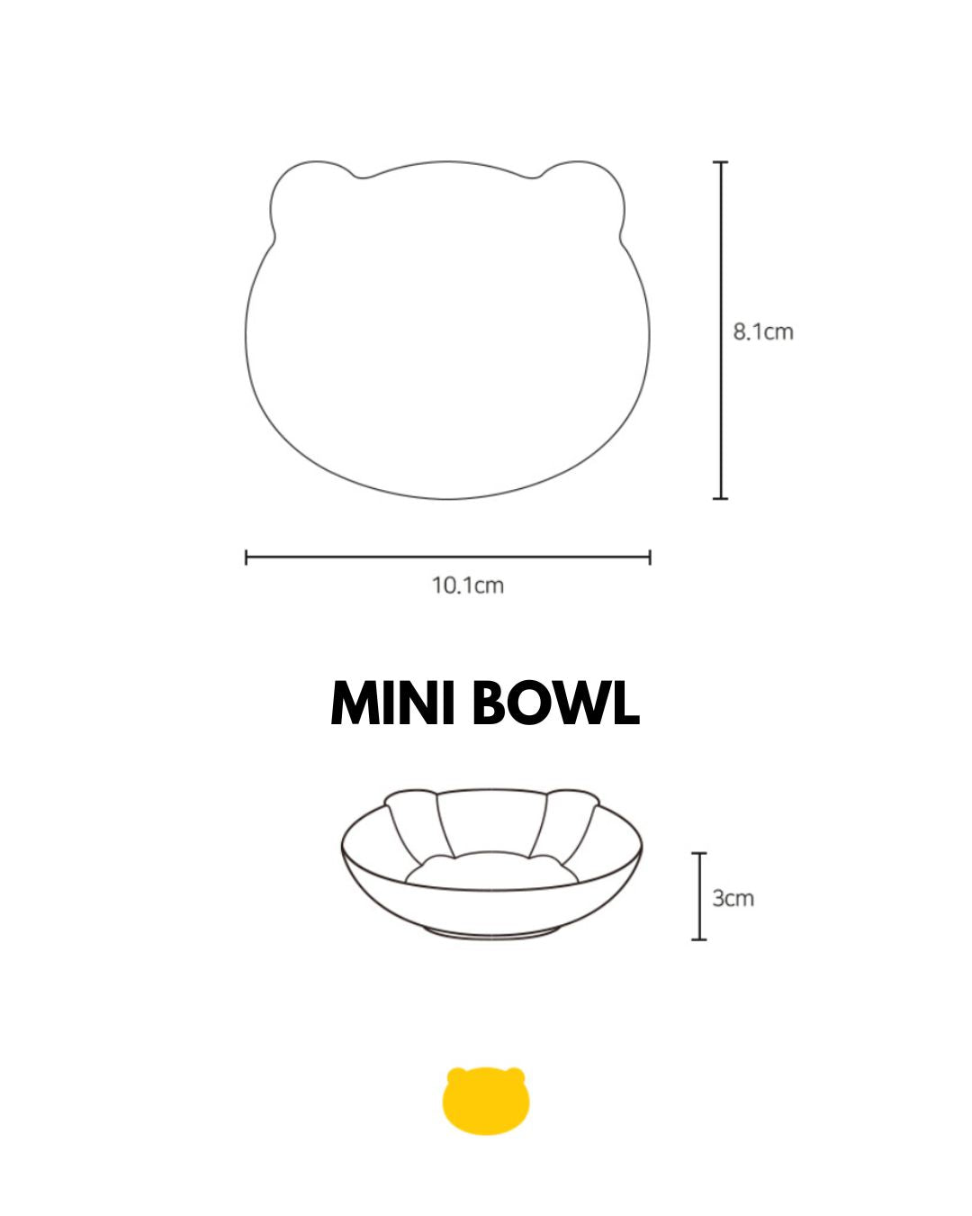 Honey Bear Mini Bowl