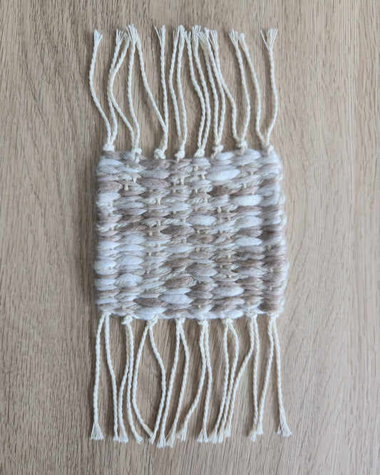 Handwoven coaster / M